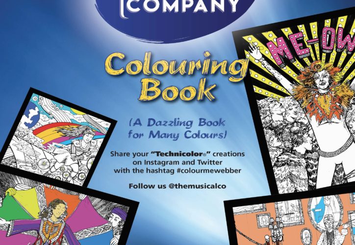 MUSICAL COMPANY COLOURING BOOK COVER